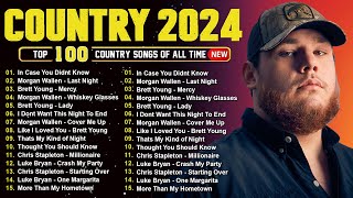 Country Music Playlist 2024 🦽 Luke Combs Morgan Wallen Chris Stapleton Kane Brown Jason Aldean [upl. by Chaiken]