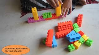 Building Blocks for Kids  Block Building Games  Block for Kids [upl. by Crutcher]