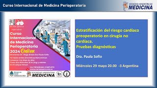 👉Curso Internacional de Medicina Perioperatoria [upl. by Kammerer]