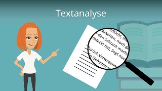 Textanalyse Deutsch  einfach erklärt [upl. by Sonaj471]