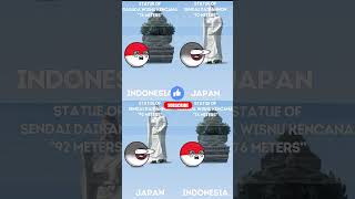 The Largest Statues Of The Countries 💀 countryball [upl. by Yrram]