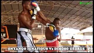 ONYANGO IGNATIOUS VS DIMOSO GEORGE SUPER MIDDLE WEIGHT 8RDS [upl. by Errot]