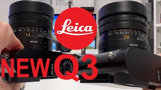 NEW Leica Q3 43mm vs Leica Q3 28mm [upl. by Llertnahs]