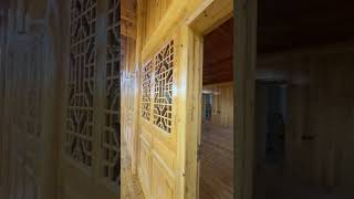 handcrafted prefabTimber Structure Construction chinese ancient architecturewoodencraftsmanship [upl. by Avalsorim]