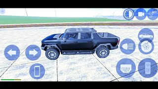 Modified Hummer Black Color Car 🖤😃 gameplay hummer gamingvideos trending indianbikedriving3d [upl. by Macleod]