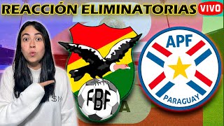 🟢BOLIVIA 🆚 PARAGUAY🔴 REACCIÓN DE COLOMBIANA  🔴VIVO Eliminatorias [upl. by Needan]