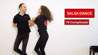 Aprende a bailar Salsa Cubana figura 70 complicado [upl. by Olimreh]