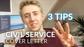 Civil Service  How To Write Your Cover LetterSupporting Statement 3 Tips [upl. by Kcub]