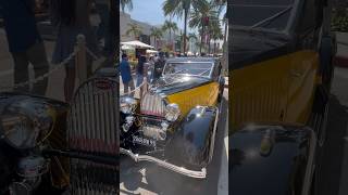 1935 Bugatti Type 57 Ventoux Vintage car yellowblack color shorts vintagecar bugatti [upl. by Labina]