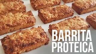 Como fazer uma Barrita Proteica  Receita Fit Myprotein [upl. by Jarrow]