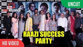 UNCUT  Raazi Grand Success Party  Alia Bhatt Vicky Kaushal Karan Johar Meghna Gulzar [upl. by Burr]