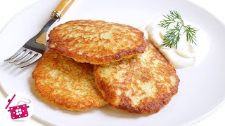 Самые вкусные ДРАНИКИ из картошки деруны Все СЕКРЕТЫ приготовления Potato pancakes Готовим дома [upl. by Ennylhsa]