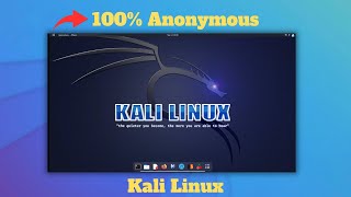 How to be Anonymous on Kali Linux  Easiest Way [upl. by Nennek841]