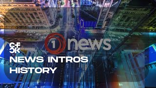 TVNZ 1 News Intros History since 1960s [upl. by Nedap]