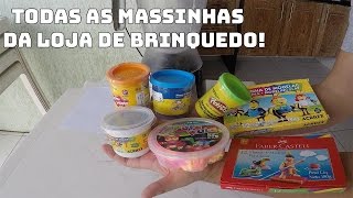 MISTUREI TODAS AS MASSINHAS DA LOJA DE BRINQUEDO [upl. by Treblih]