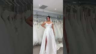 Would you wear these dresses to your wedding 😍👰🏼‍♀️ bride weddingattire weddinddress wedding [upl. by Kopp]