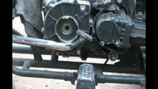 klf 185 atv stator swap amp pick up coil Gap [upl. by Xer331]