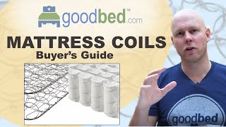 Mattress Coil Types EXPLAINED by GoodBedcom [upl. by Livia487]