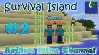 Minecraft 147 Survival Island Coop Серия 2 quotДом нормальный домquot [upl. by Kimberlee338]