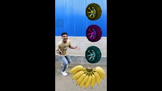 🍍🚘 pineapple Motu magic video 😱 तरबूज जादू वीडियो 🍉 Vfxsorts video shorts [upl. by Retxed]