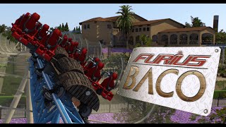 FURIUS BACO  Port Aventura  Intamin Wing Coaster  Nolimits 2 [upl. by Aciemaj]