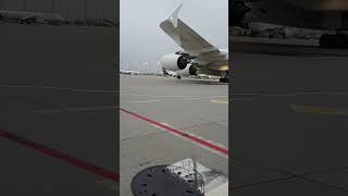 King of the sky Airbus A380 800airplanesinsideairportairportsoundsloudavgeekviralvideo [upl. by Nettie]