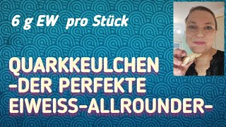 Quarkkeulchen der perfekte EiweißSnack eiweißreich abnehmen [upl. by Lucie]