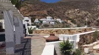 Ios Palace Hotel amp Mylopotas Beach Ios Greece [upl. by Dinin]