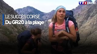 Le succès Corse  du GR20 à la plage [upl. by Earvin]