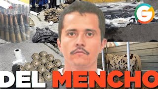 Aseguran arsenal del CJNG Había fusiles Barret y ametralladora antiaérea Jalisco [upl. by Adnoma]