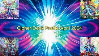 3rd Place Cipher Deck Profile April 2024 Timestamps in Description [upl. by Ellener]