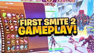 FIRST LOOK SMITE 2 FULL GAMEPLAY [upl. by Elisee]