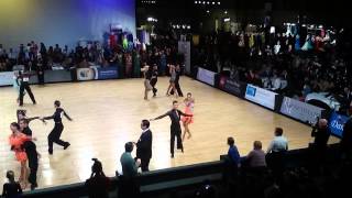 Andrey Gusev  Ekatarina Nikolaeva Cha Cha Tilburg Moves 2014 [upl. by Leanatan]