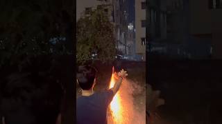 🤣🤣🤣 crackers diwalicelebration diwali skycrackers ytshort funnyshorts [upl. by Eldreda]