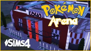 The Sims 4  Lets Build a Pokemon Arena Part 1 [upl. by Yrannav]