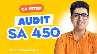 SA 450 Revision  CA Inter Audit MayNov24  CA Shubham Keswani AIR 8 [upl. by Milstone863]