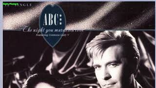 ABC  The Night you murdered Love Instrumental BV Lyrics Karaoke [upl. by Einalem]