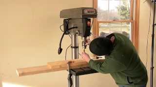 Harbor Freight 20 Inch Drill Press  Unboxing and Assembly [upl. by Heater]