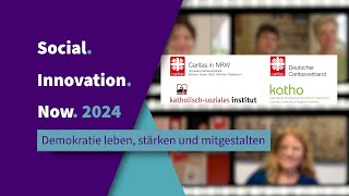 Kurzvorstellung der Bewerber um den Preis von „SocialInnovationNow“ [upl. by Nalyk799]