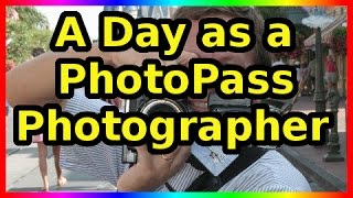 A Day as a Photo Pass Photographer at Magic Kingdom  Ep 55 Confessions of a Theme Park Worker [upl. by Wade]