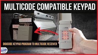 How to program a HR PAD wireless keypad from a BFT Mitto rolling code gate or door remote [upl. by Nathanial]