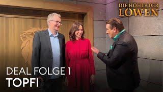 DEAL topfi  Der universelle Topfdeckelhalter 🧑🏼‍🍳  Folge 1  Die Höhle der Löwen [upl. by Lertram]