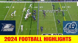 Georgia Southern vs Old Dominion Football Game Highlights  NCAAF 2024  College Football Week 9 [upl. by Alya]