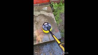 Karcher K7 with hard surface cleaner T7 plus clean only with water pressure [upl. by Whitby]