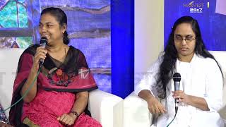 Pr Reji Mathew Sasthamkotta Interview With Sis Fanil Mol Jose [upl. by Ahsienom318]