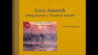 Janacek String Quartet 1 quotKreutzer Sonataquot  Video Score  Tokyo Quartet [upl. by Renaxela]