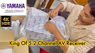 Yamaha RXV4A 52Channel AV Receiver with 8K HDMI and MusicCast unboxing amp Review [upl. by Alrich572]