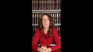 What is a Probate Bond  Trust amp Estate Law with California probateattorney Amy Harrington [upl. by Ogram]