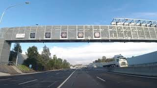 Botany  Campbelltown  Realtime Driving  Sydney  July 2021 [upl. by Noj]