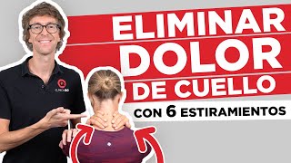 Como Quitar Dolor de Cuello  6 Estiramientos Efectivos  Guía Imprimible ‼️ [upl. by Aelyak]